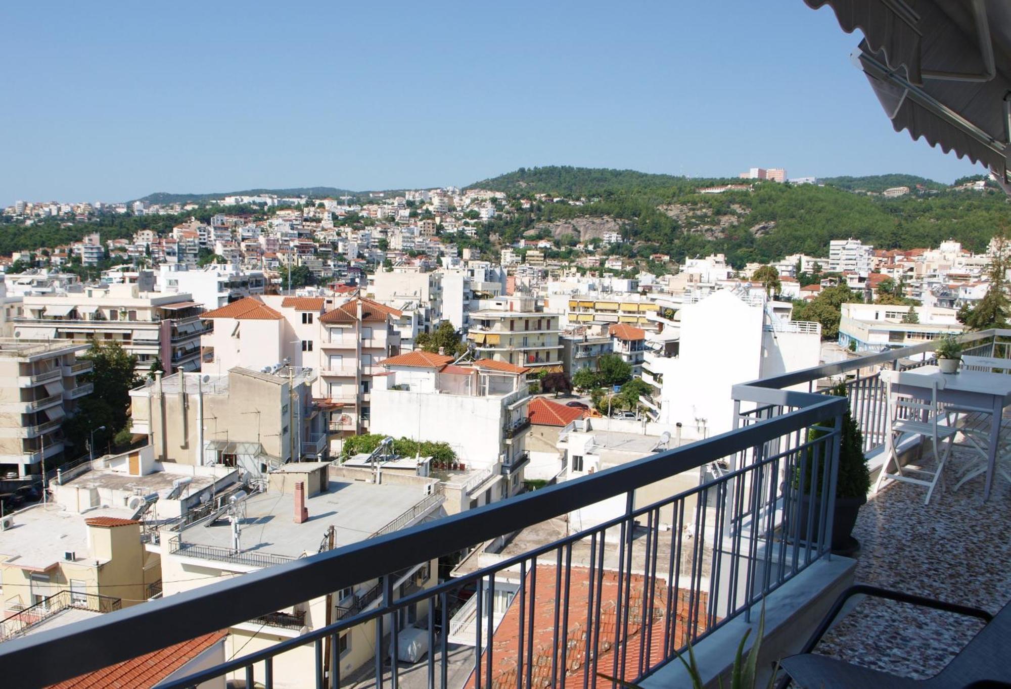 Unique Flat Of Refined Luxury And Splendid Views. Appartement Kavala Buitenkant foto
